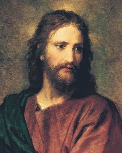 A painting of Jesus Christ by Carl Bloch. 