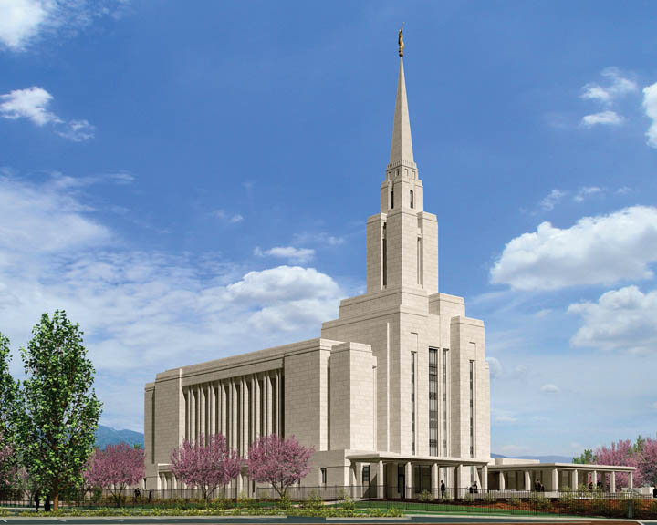 Oquirrh Mountain Utah Mormon Temple