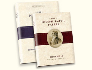 A picture of two books Joseph Smith papers project 