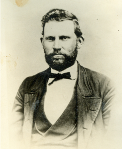 Black and white portrait of Jesse N. Smith.