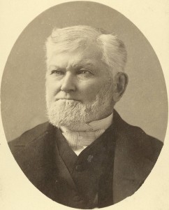 Portrait of the Mormon Prophet Wilford Woodruff