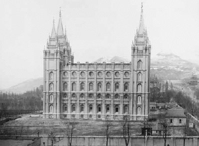 Salt Lake Temple Dedication 1893