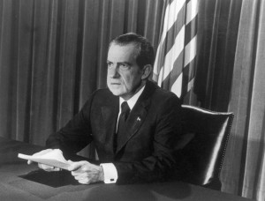 Nixon Announces Resignation