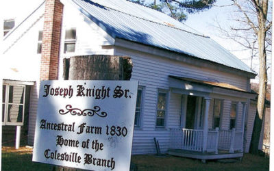 The Restoration of the Joseph Knight Sr. Home in Nineveh, New York